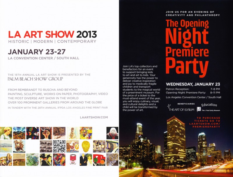 LA Art Show 2013