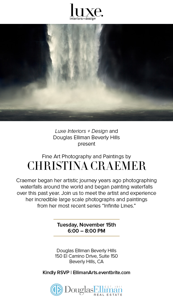 Christan Craemer work presented by Luxe and Douglas Elliman